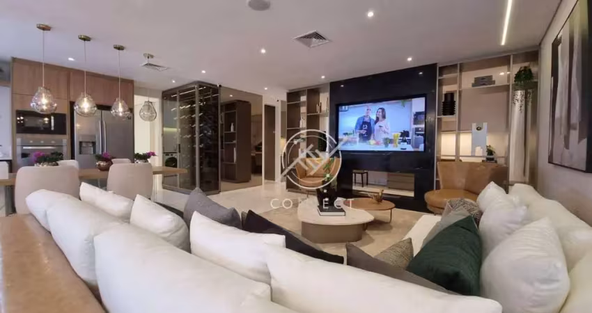 Apartamento com 4 dormitórios à venda, 244 m² por r$ 3.650.000,00 - alphaville - barueri/sp