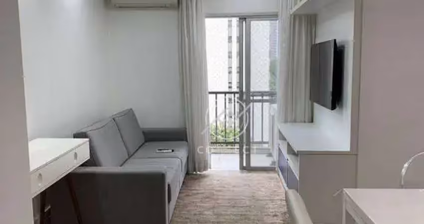 Edifício conde versalhes - apartamento mobiliado com 2 dormitórios, 63 m² por r$ 925.000 - moema - são paulo/sp