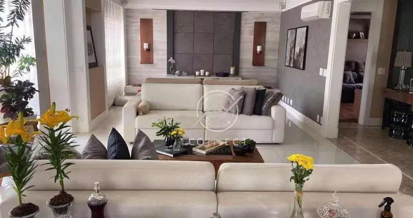Condomínio edificio aquarelle - apartamento com 3 dormitórios à venda, 261 m² por r$ 2.880.000 - vila andrade - são paulo/sp