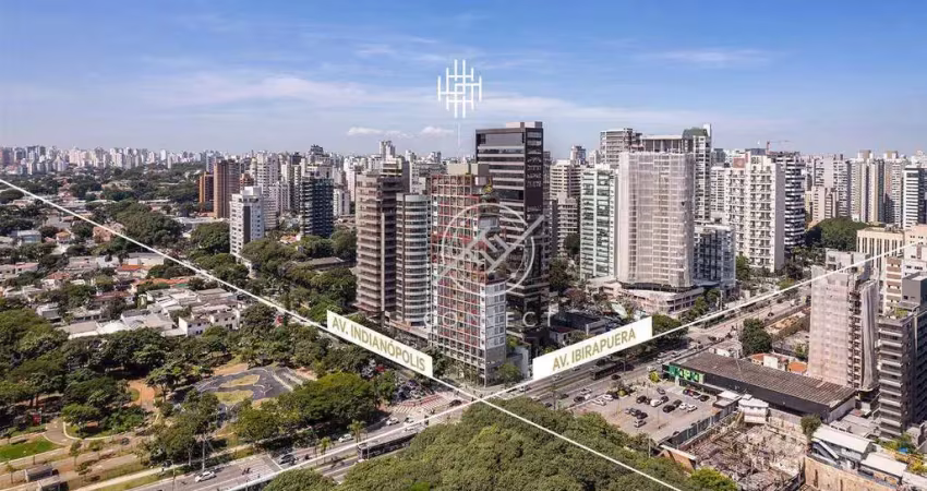 Hive ibirapuera - apartamento com 1 dormitório à venda, 55 m² por r$ 1.600.000 - indianópolis - são paulo/sp