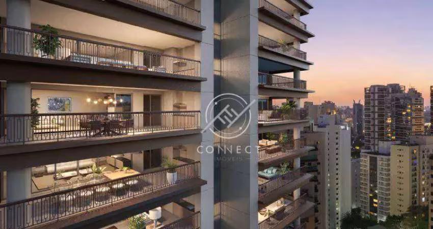 Roya perdizes - apartamento com 4 dormitórios à venda, 224 m² por r$ 3.750.000 - perdizes - são paulo/sp