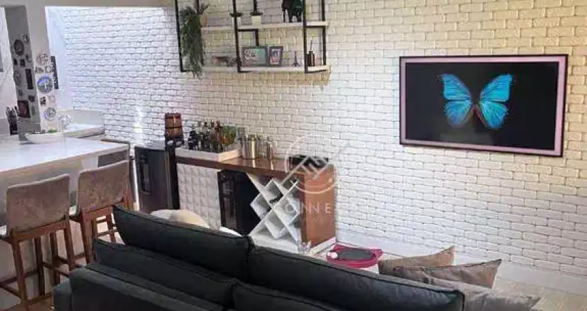 Residencial vila do sol - casa com 3 dormitórios à venda, 111 m² por r$ 780.000 - jardim monte kemel - são paulo/sp