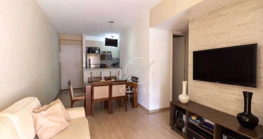 Edifício define new residence - apartamento com 2 dormitórios à venda, 60 m² por r$ 1.200.000 - vila olímpia - são paulo/sp