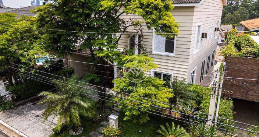 Casa com 4 dormitórios para alugar, 403 m² por r$ 26.850,00/mês - alphaville - santana de parnaíba/sp