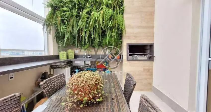 Condominio diversita - cobertura com 3 dormitórios e 3 vagas à venda, 130 m² por r$ 1.810.000 - chácara santo antônio - são paulo/sp