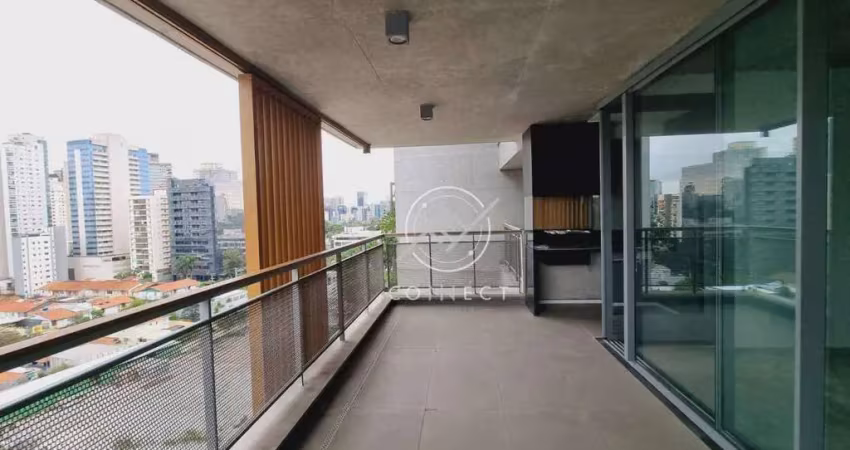 Apartamento com 4 dormitórios à venda, 197 m² por r$ 3.400.000,00 - brooklin - são paulo/sp