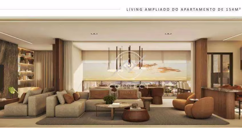 Apartamento com 4 dormitórios à venda, 154 m² por r$ 2.758.000,00 - brooklin - são paulo/sp