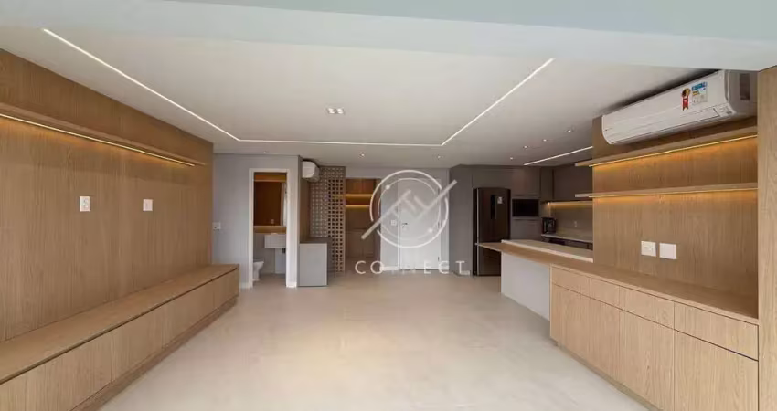 Apartamento com 2 dormitórios para alugar, 124 m² por r$ 25.000,00/mês - alphaville - barueri/sp