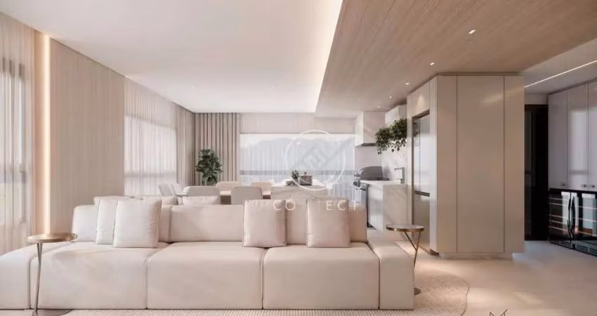Apartamento com 3 dormitórios para alugar, 131 m² por r$ 20.000,00/mês - brooklin - são paulo/sp