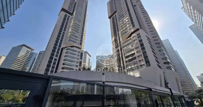 Apartamento com 3 dormitórios para alugar, 138 m² por r$ 21.000/mês - chácara santo antônio - são paulo/sp
