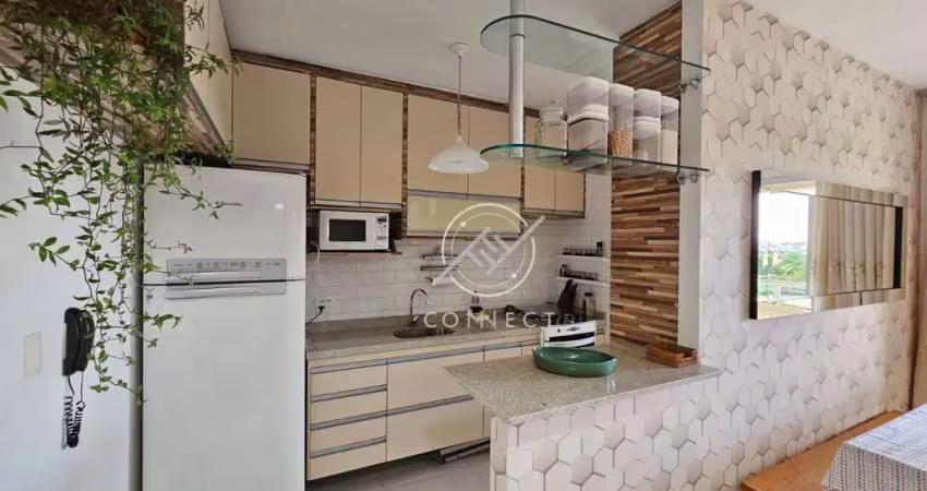 Apartamento com 2 dormitórios à venda, 72 m² por r$ 650.000 - edifício fatto - barueri/sp