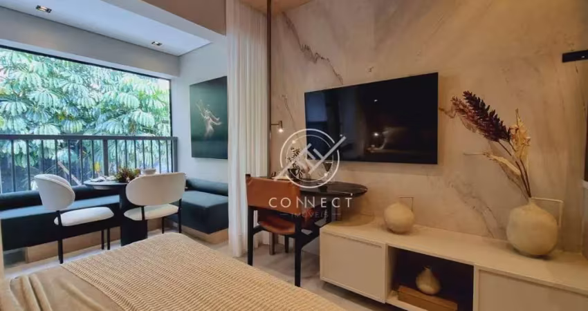 Apartamento com 1 dormitório à venda, 26 m² por r$ 389.000,00 - vila clementino - são paulo/sp
