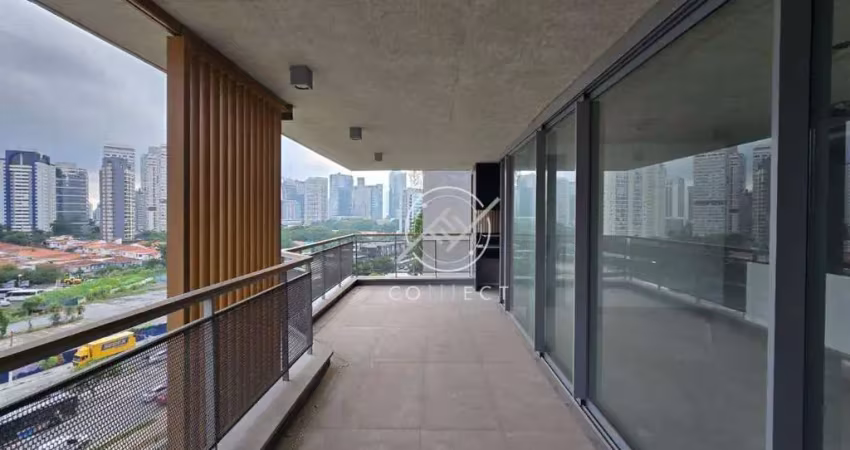 Apartamento com 3 dormitórios à venda, 167 m² por r$ 2.690.000,00 - brooklin - são paulo/sp