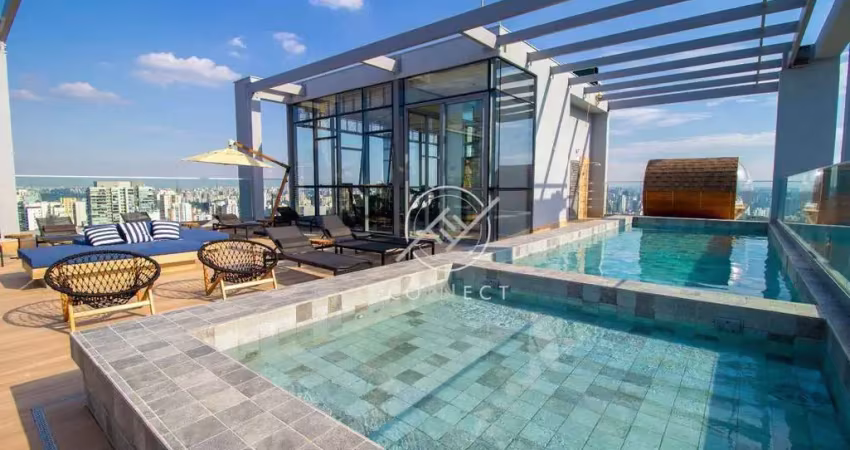 Terrae pinheiros - apartamento com 1 dormitório à venda, 36 m² por r$ 700.213 - pinheiros - são paulo/sp