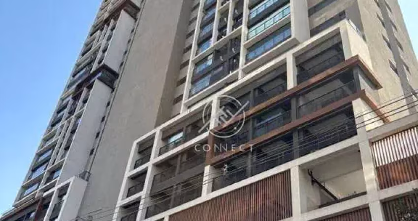 Apartamento com 1 dormitório à venda, 35 m² por r$ 550.000,00 - brooklin - são paulo/sp