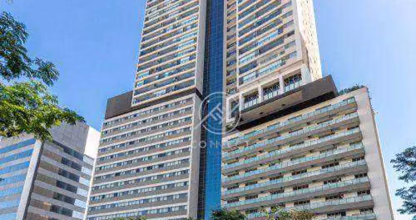 Apartamento com 2 dormitórios para alugar, 78 m² por r$ 10.300,00/mês - chácara santo antônio - são paulo/sp