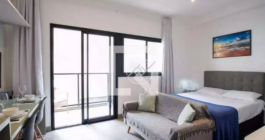 Apartamento com 1 dormitório à venda, 28 m² por r$ 699.000,00 - pinheiros - são paulo/sp
