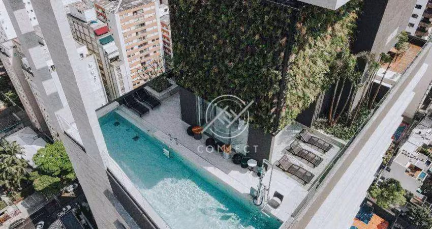 Apartamento com 3 dormitórios (3 suítes), 2 vagas, lavabo, à venda, 142 m² por r$ 4.330.000 - itaim bibi - são paulo/sp