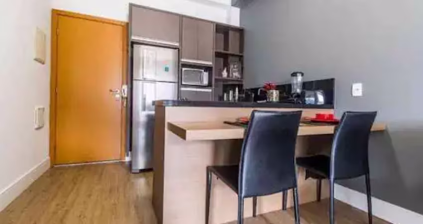 Apartamento com 1 dormitório à venda, 45 m² por r$ 550.000,00 - tamboré - santana de parnaíba/sp