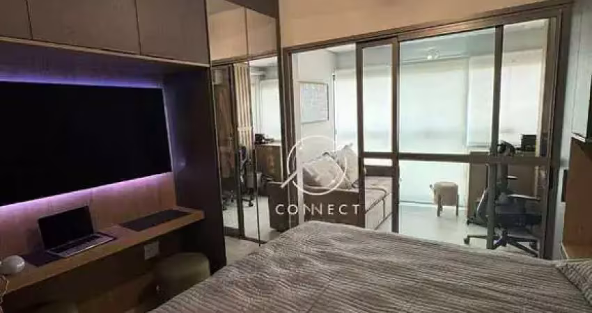Apartamento com 1 dormitório para alugar, 30 m² por r$ 5.100,00/mês - brooklin - são paulo/sp