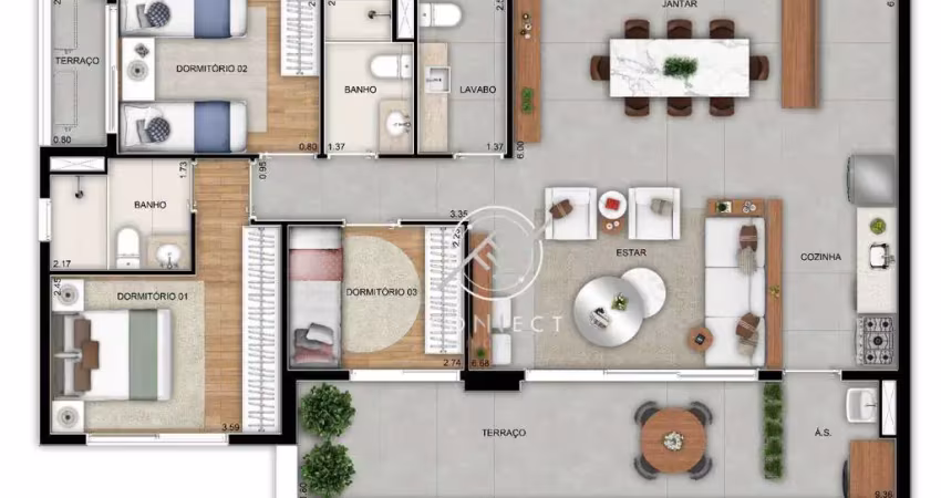 Apartamento com 3 dormitórios à venda, 109 m² por r$ 1.210.900,00 - saúde - são paulo/sp