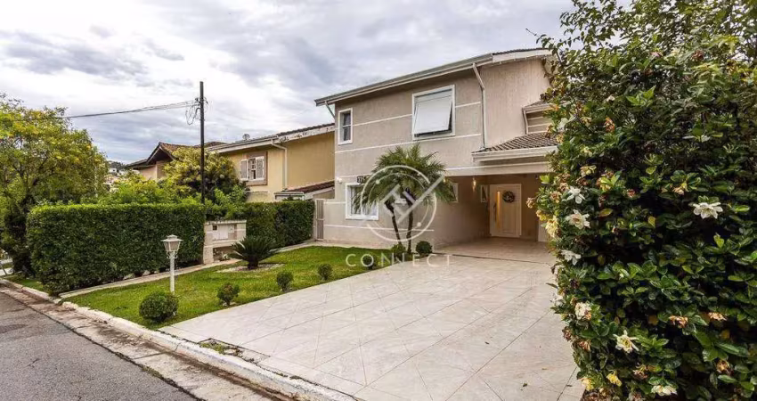 Casa com 4 dormitórios à venda, 280 m² por r$ 3.192.000 - residencial onze (alphaville) - santana de parnaíba/sp