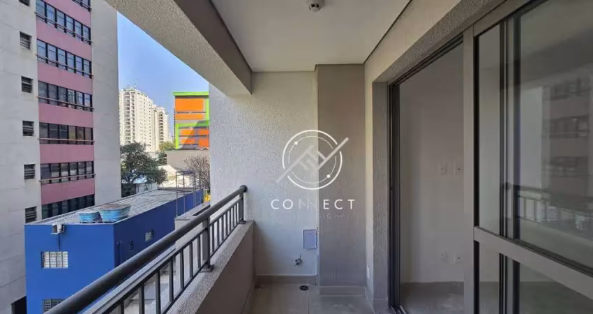 Apartamento com 1 dormitório à venda, 29 m² por r$ 490.000 - moema - são paulo/sp