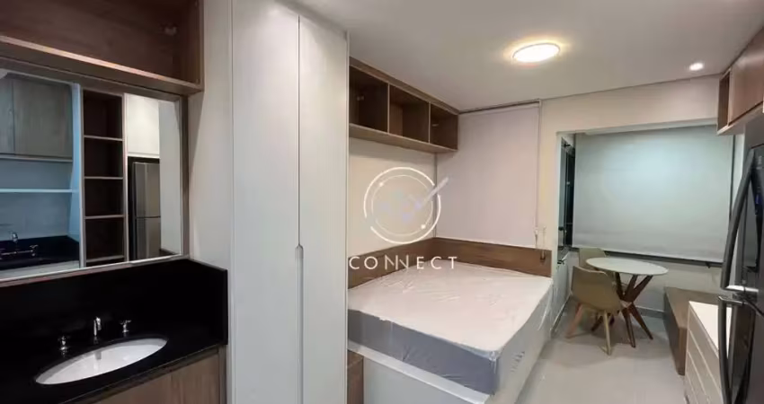 Apartamento com 1 dormitório para alugar, 19 m² por r$ 3.400,00/mês - jardim das acácias - são paulo/sp