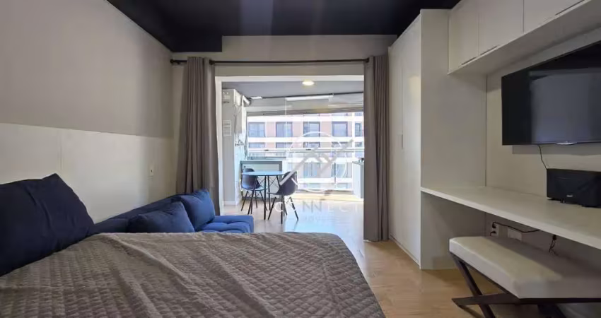 Apartamento com 1 dormitório para alugar, 32 m² por r$ 4.100,00/mês - brooklin - são paulo/sp