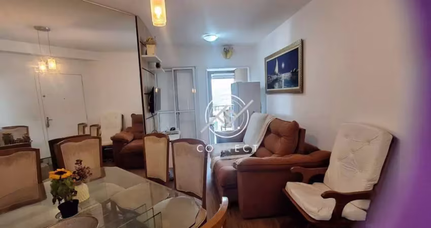 Apartamento com 2 dormitórios, 52 m² - venda por r$ 430.000,00 ou aluguel por r$ 2.850,00/mês - vila sônia do taboão - taboão da serra/sp