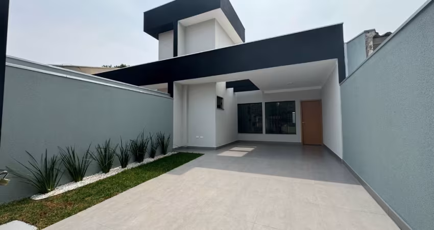 VENDE-SE LINDA CASA (Nova) JD. PORTO SEGURO