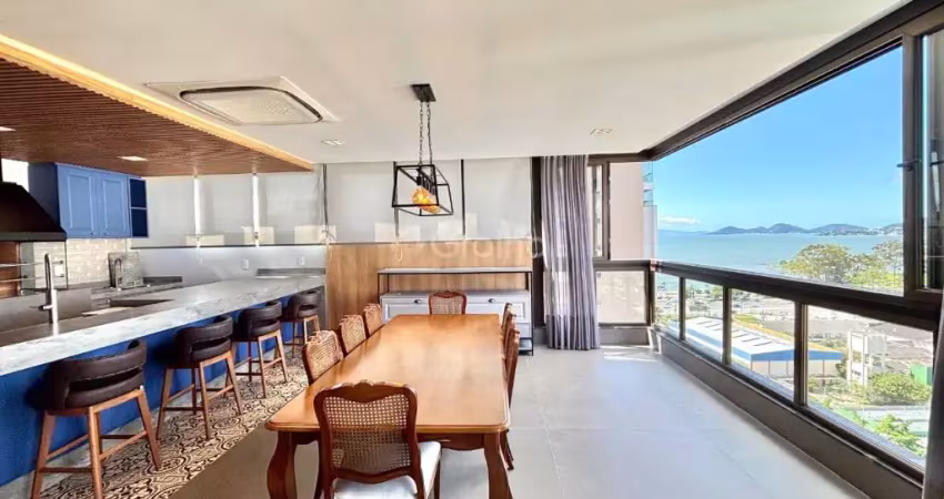 Apartamento duplex finamente decorado – 3 suítes com vista para o mar – agronômica