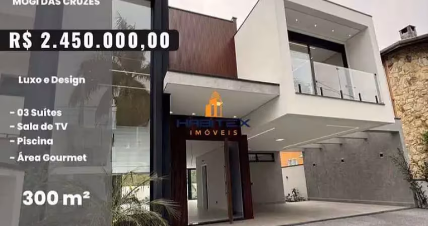 Sobrado de condomínio com 3 quartos, cidade parquelandia, mogi das cruzes - r$ 2.45 mi, cod: 237