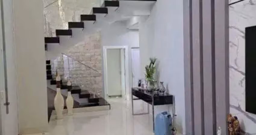 Sobrado a venda com 4 suítes mobiliado em residencial anaville - anápolis - go