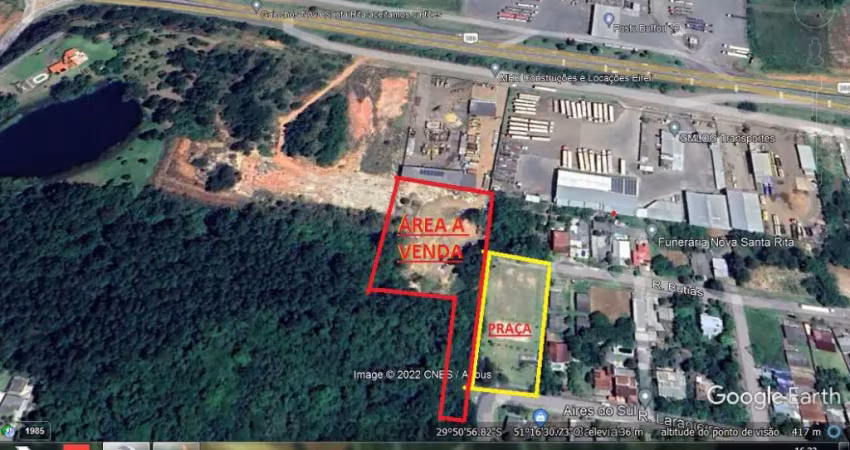 Terreno comercial à venda na Avenida Presidente Vargas, Centro, Nova Santa Rita