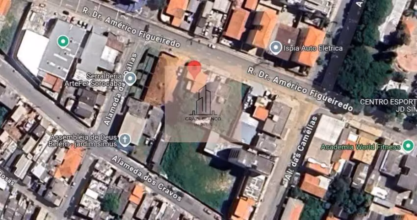 Terreno à venda em sorocaba, conjunto habitacional júlio de mesquita filho, 300m²