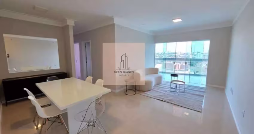 Apartamento à venda, no edifício center plaza, mobiliado com 3 quartos, 123m²