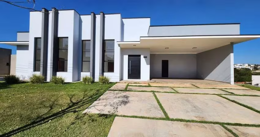 Casa de condomínio térrea para venda possui 254 metros quadrados com 3 quartos