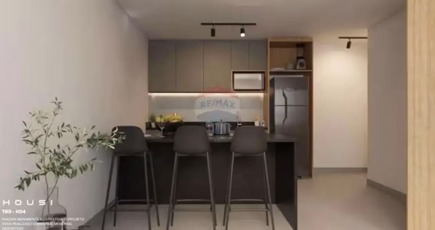 Empreendimento Housi - Apartamentos tipo estúdios à partir de 32,14 m² em Bento Ferreira