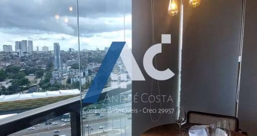 Aluguel Studio no cond. Facility Tower - Stúdio com Varanda - Caminho das Árvores
