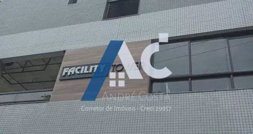 Aluguel Studio no cond. Facility Tower - Stúdio com Varanda - Caminho das Árvores