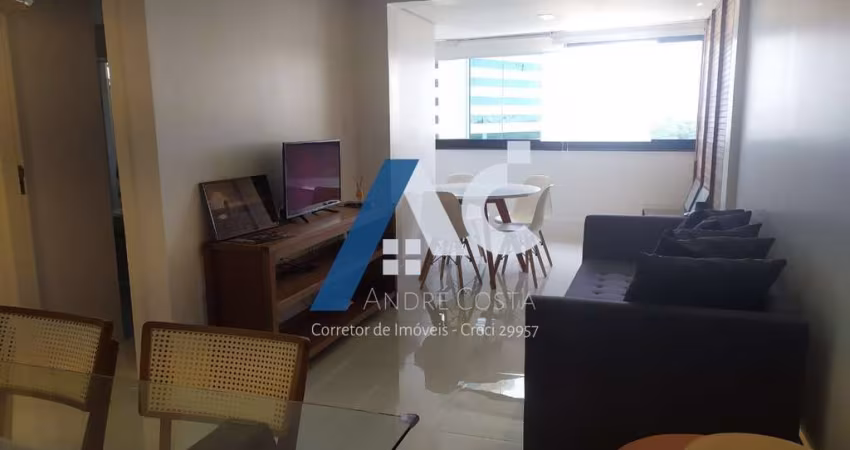 Aluguel apartamento Salvador Prime 2/4 - 72 m² - mobiliado e 2 vagas de garagem