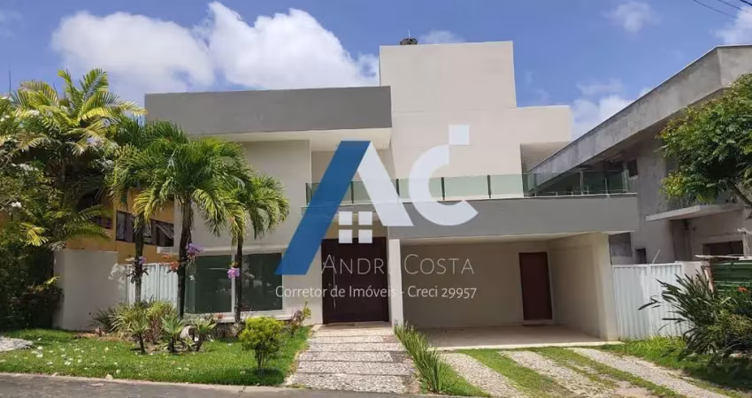 Aluguel casa alto padrão alphaville 2, com 4 quartos e 3 suítes - 424 m² - semi mobiliada