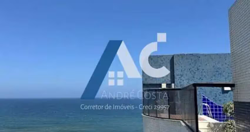 Aluguel cobertura 2/4 duplex com piscina privativa - vista mar  - bahia suites residence