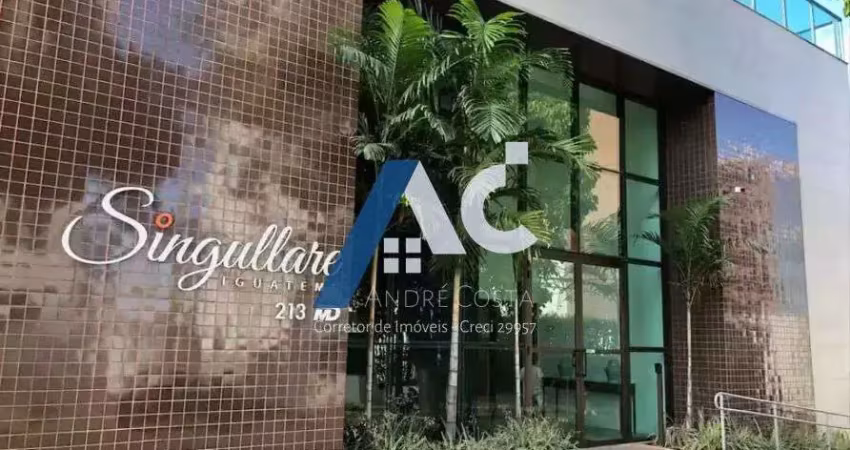 Aluguel apartamento semi-mobiliado, 2 quartos - singullare iguatemi