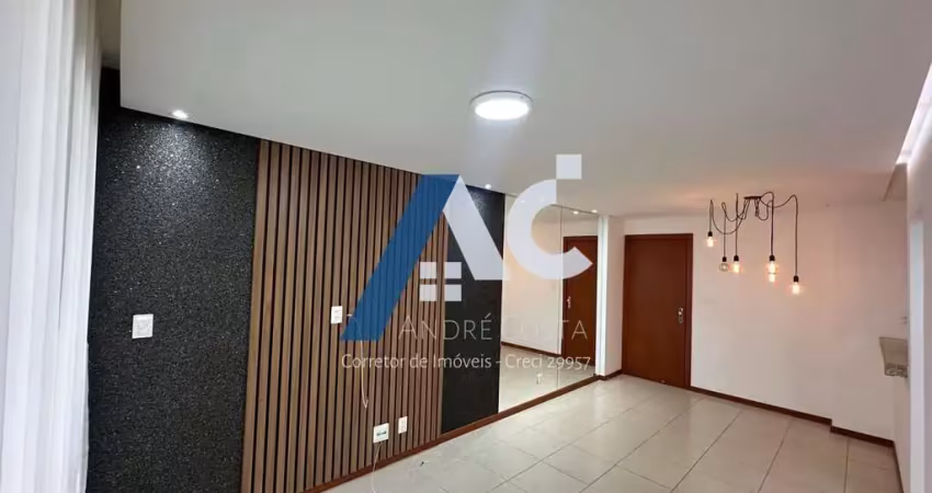 Aluguel apartamento 1/4 nascente e semi mobiliado em alphaville 1