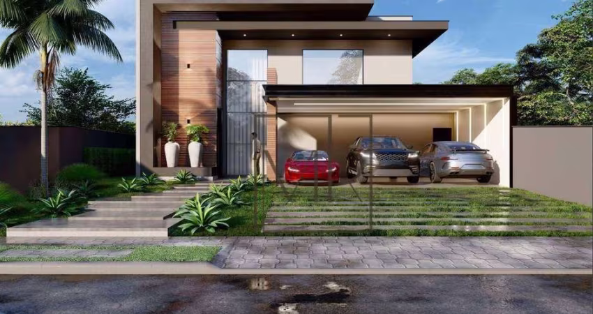 Casa com 4 dormitórios à venda, 299 m² por R$ 2.790.000,00 - Figueira Garden - Atibaia/SP