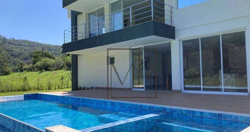 Casa com 4 dormitórios, 550 m² - venda por R$ 4.600.000 ou aluguel por R$ 20.000,00/mês - Condominio Porto Atibaia - Atibaia/SP