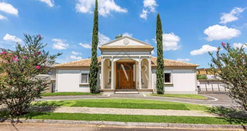 Casa térrea de alto padrão no Condomínio Porto Atibaia à venda,  450m com 4 suítes  por R$ 4.800.000,00 -Atibaia/SP