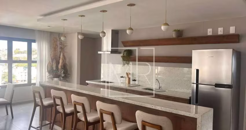 Apartamento com 1 dormitório para alugar, 55 m² por r$ 3.450,00/mês - trenza verano - atibaia/sp